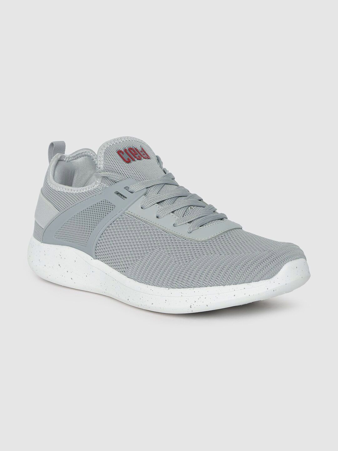 Crew STREET Men Grey Synthetic Running Shoes