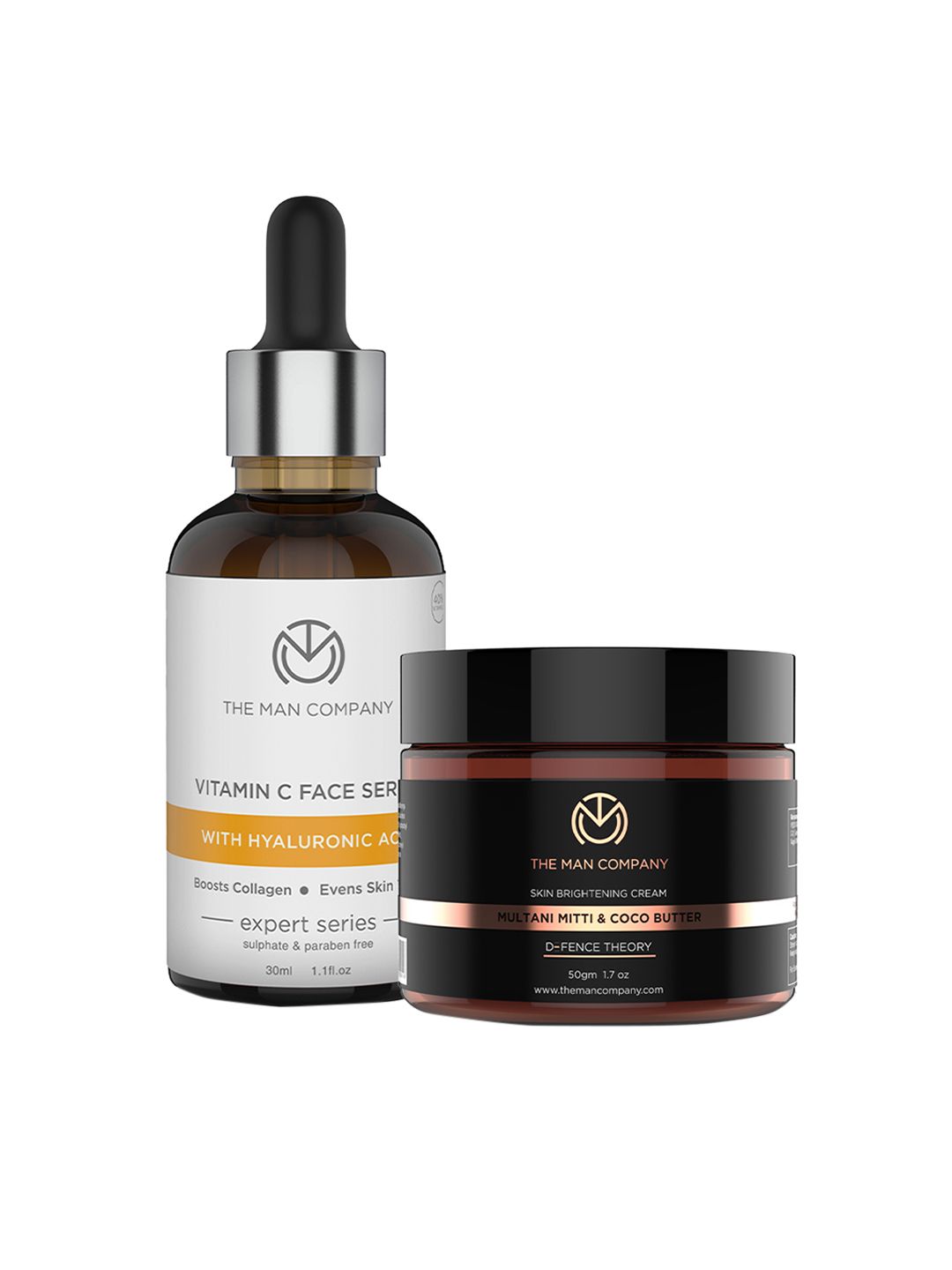 THE MAN COMPANY THE MAN COMPANY Set of Vitamin C Face Serum and Brightening Cream