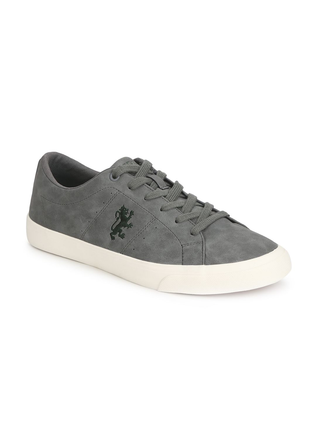 Red Tape Men Grey- Coloured Solid Casual Sneakers