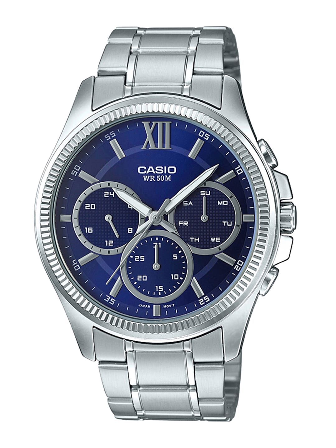 Buy CASIO Enticer Men Black Analogue Watch A1772 MTP-E315HD-1AVIF