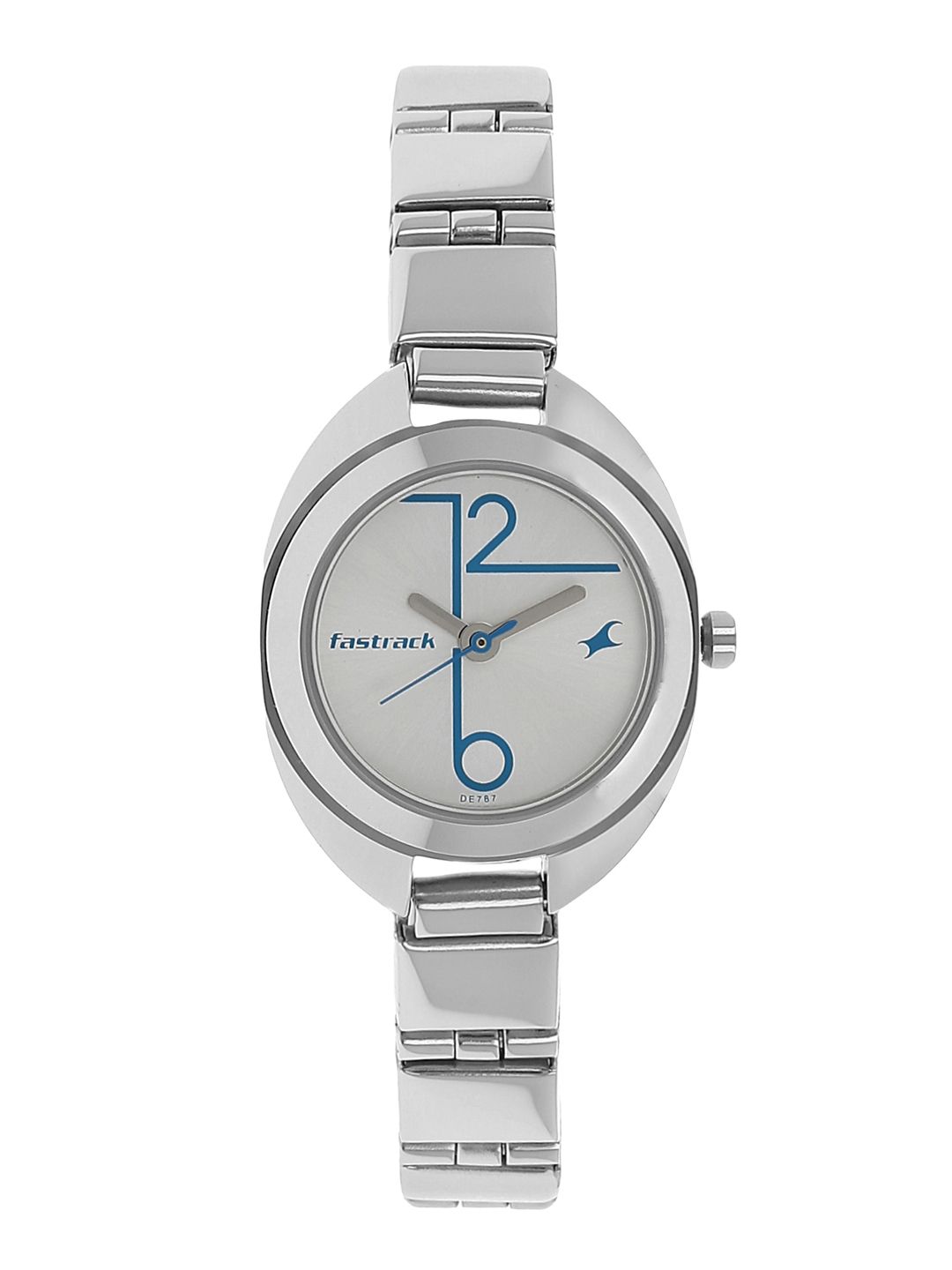 Fastrack Women Silver-Toned Analogue Watch NM6125SM02 Price in India