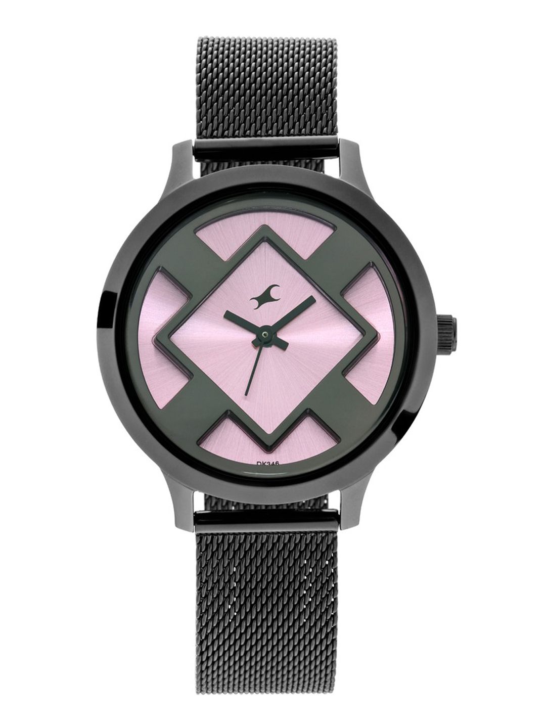 Fastrack Women Pink & Grey Analogue Watch Price in India