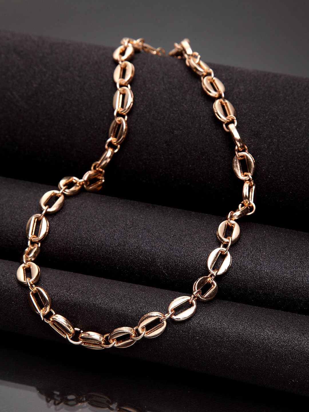 Madamen Rose Gold Plated Necklace Price in India