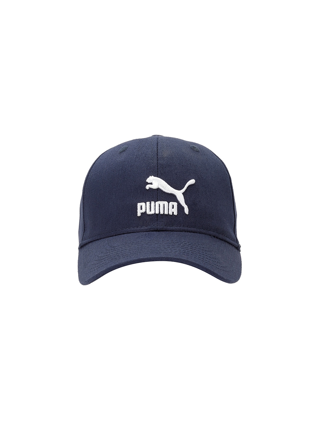 Puma Unisex Navy Blue Embroidered Archive Logo Baseball Cap Price in India