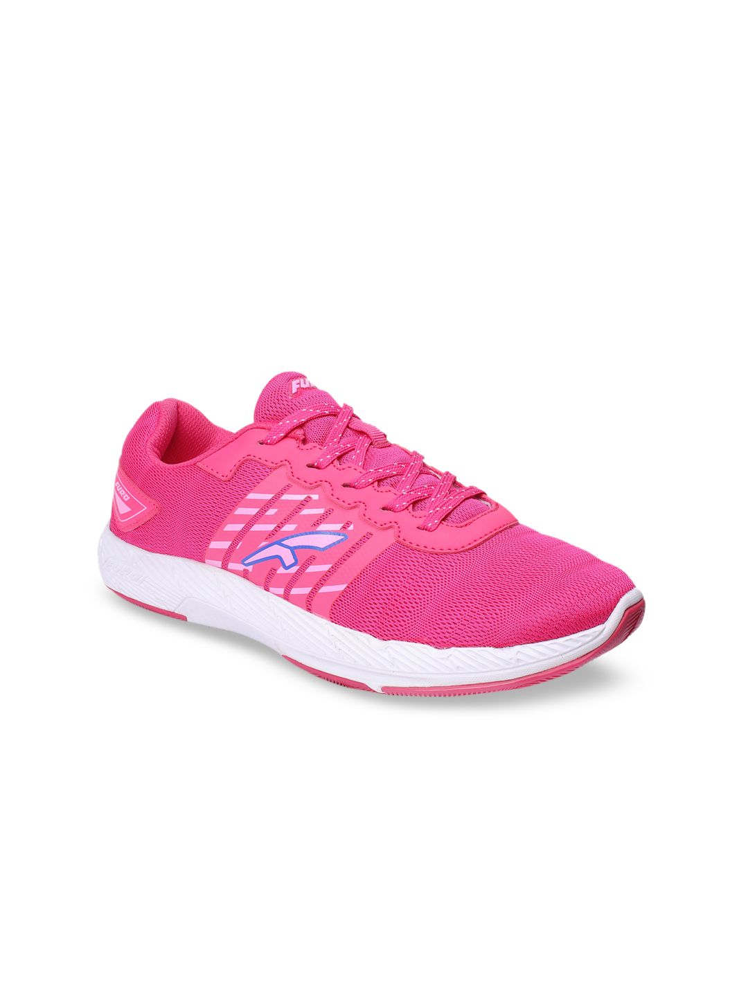 FURO by Red Chief Women Pink Mesh Walking Shoes Price in India