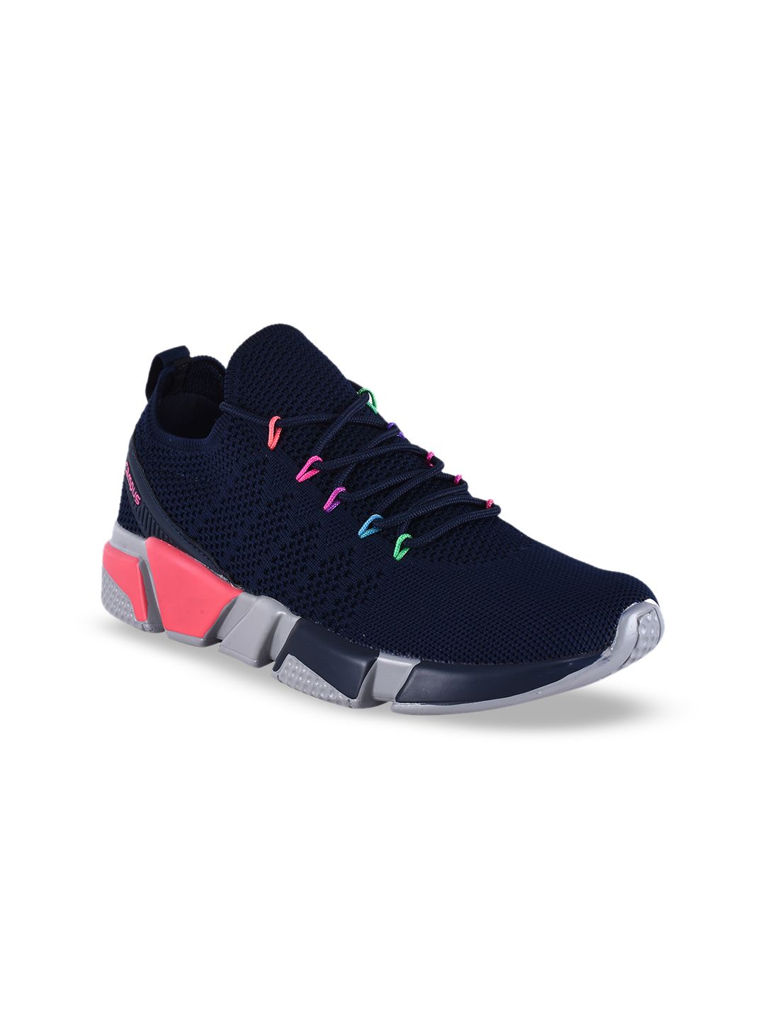 Campus Women Navy Blue Mesh Running Shoes Price in India