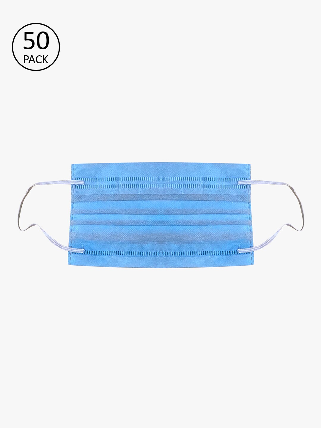 Clovia Adults Blue 50 Pcs 3-Layer Surgical Masks Price in India