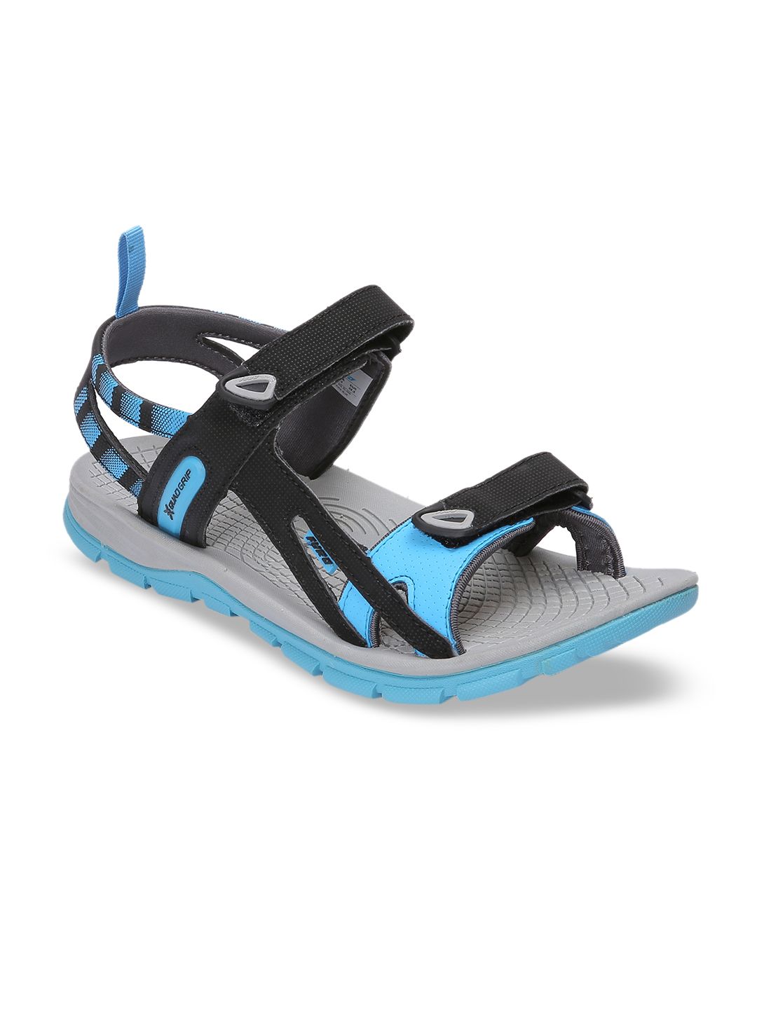 FURO by Red Chief Women Turquoise Blue & Black Sports Sandals Price in India
