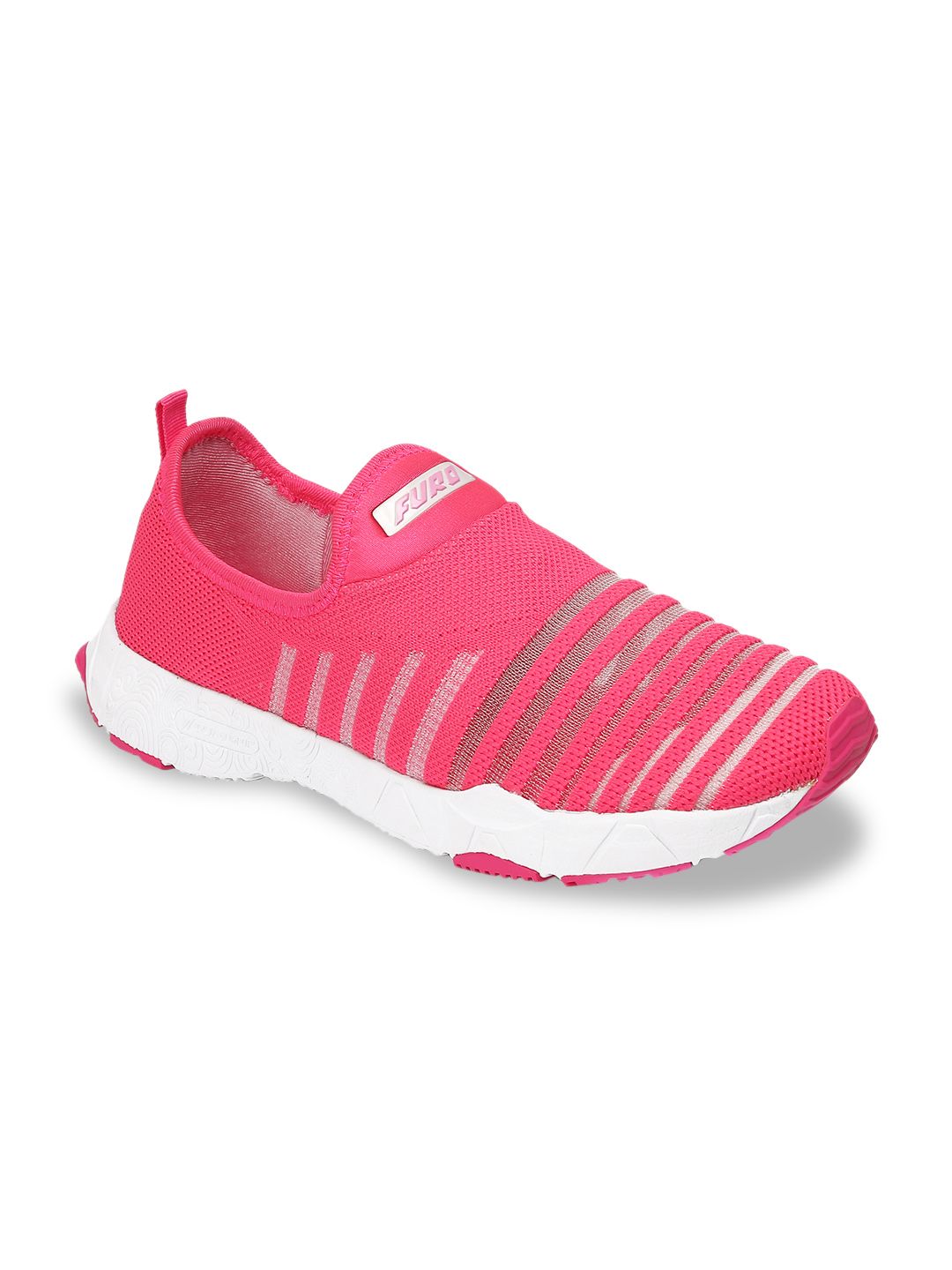 FURO by Red Chief Women Pink Mesh Walking Shoes Price in India