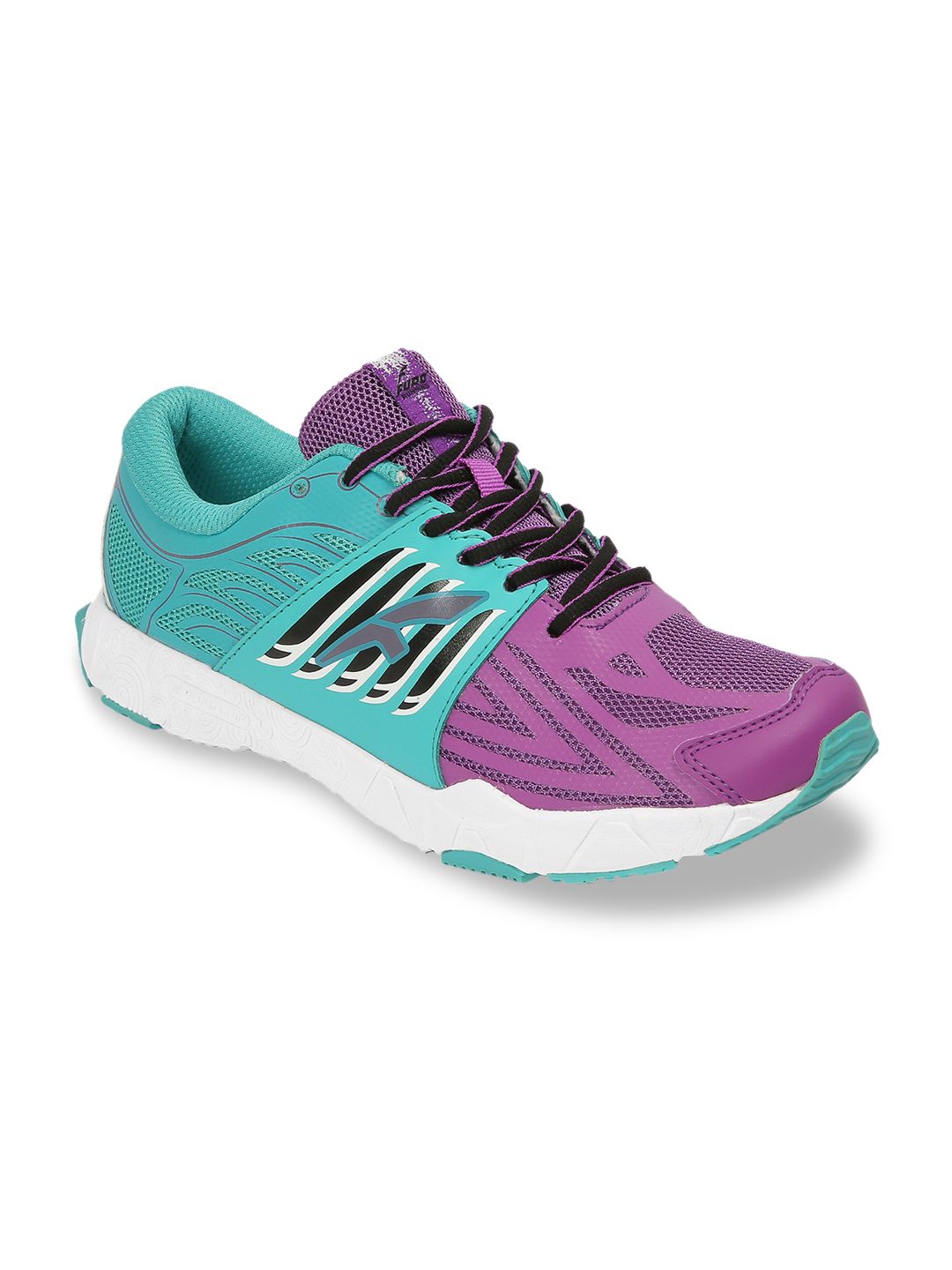 FURO by Red Chief Women Purple & Green Running Shoes Price in India