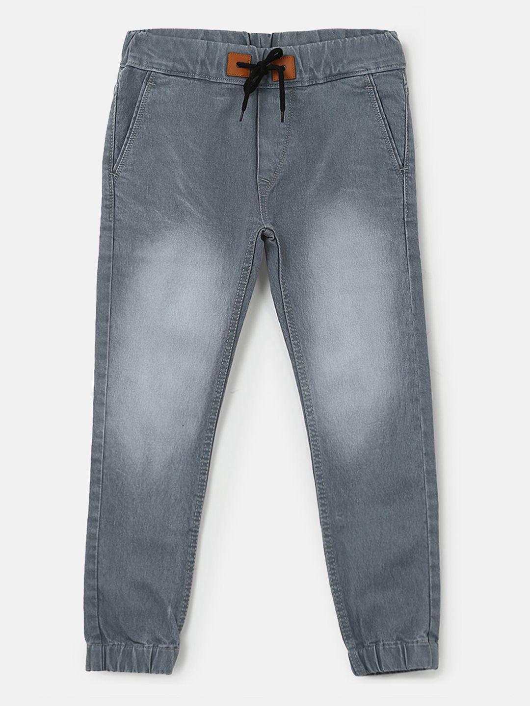 Urbano Juniors Boys Slim Fit Faded Denim Jogger Jeans