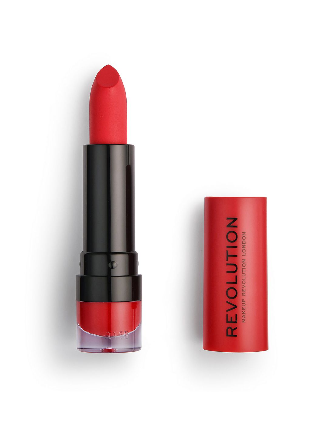 Makeup Revolution London Matte Lipstick - Cherry 132 3.5 ml Price in India