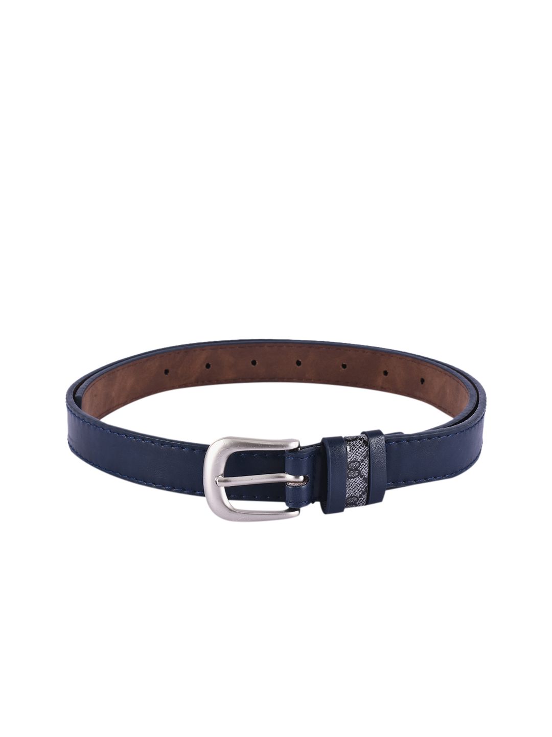 BuckleUp Women Blue Solid Belt Price in India