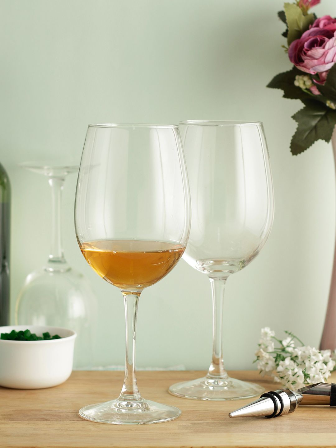 Luminarc Set of 4 Transparent Wine Glasses Price in India