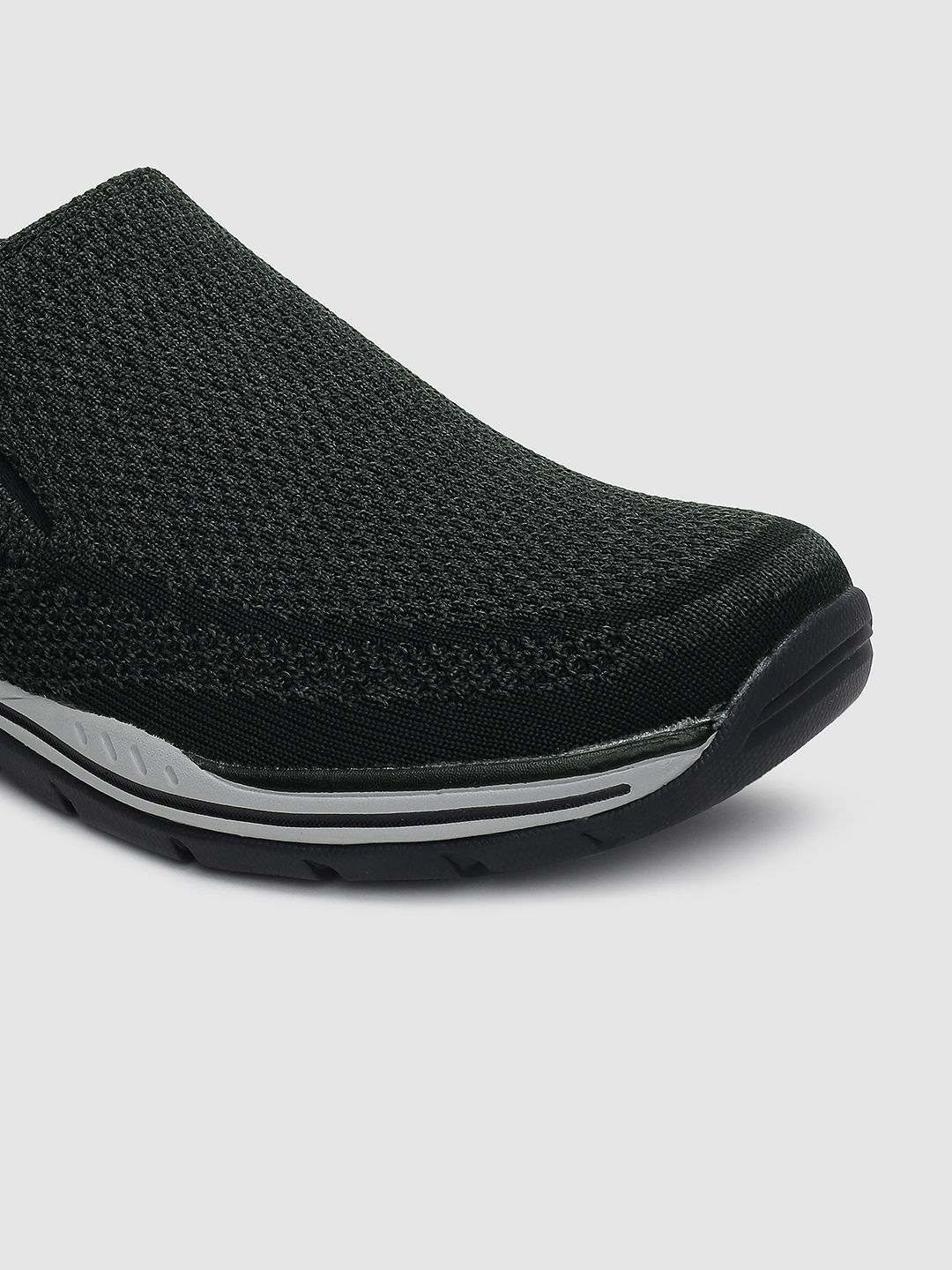 Buy Skechers Men Black EXPECTED GOMEL Slip-On Sneakers Casual