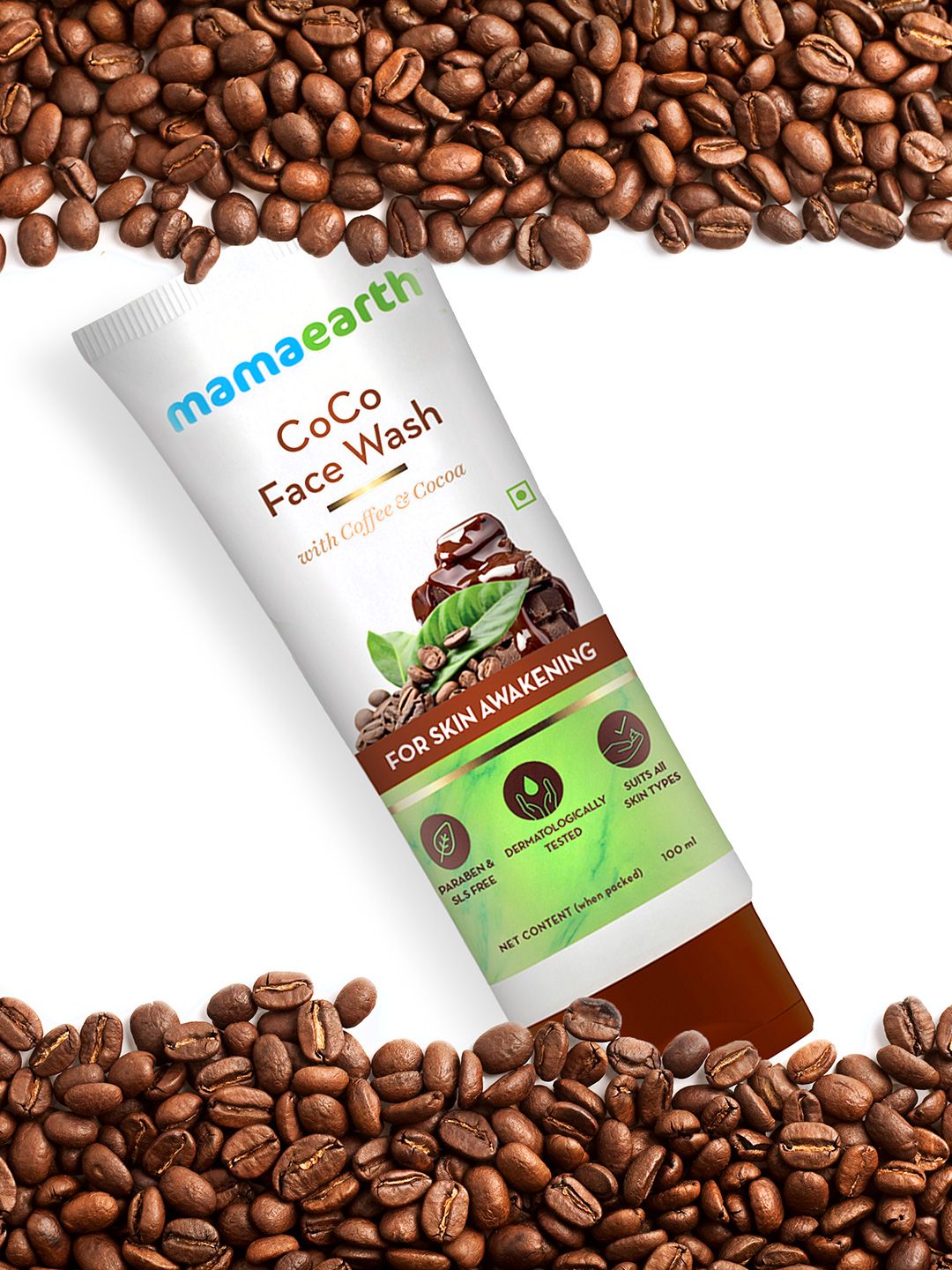 Mamaearth CoCo Sustainable Face Wash with Coffee & Cocoa for Skin Awakening 100 ml deal from myntra Mamaearth CoCo Sustainable Face Wash with Coffee & Cocoa for Skin Awakening 100 ml deal from myntra