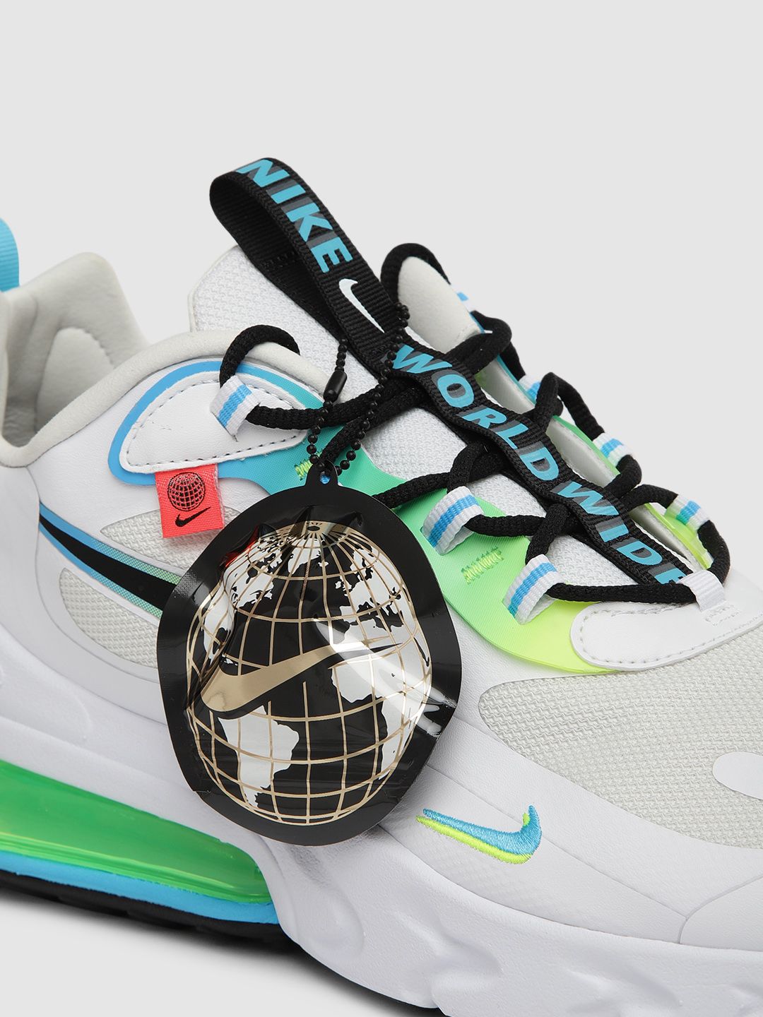 Buy Nike Men White Solid AIR MAX 270 REACT Sneakers - Casual Shoes