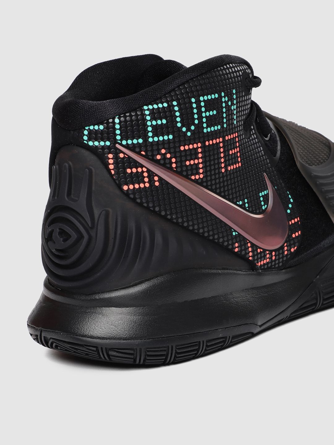 Buy Nike Men Black KYRIE 6 EP Mid-Top Basketball Shoes - Sports