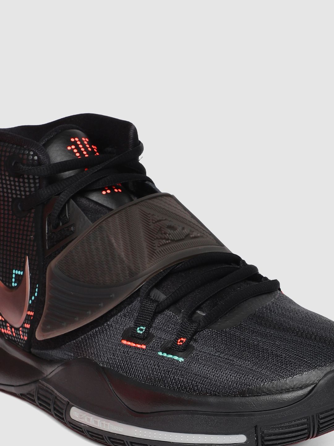 Buy Nike Men Black KYRIE 6 EP Mid-Top Basketball Shoes - Sports
