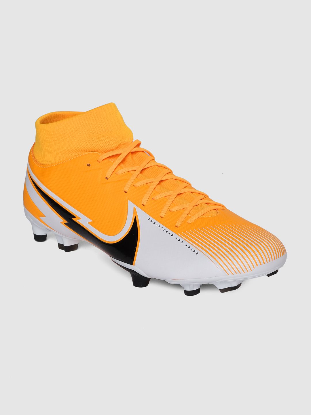 Nike Unisex Orange SUPERFLY 7 ACADEMY Football Shoes