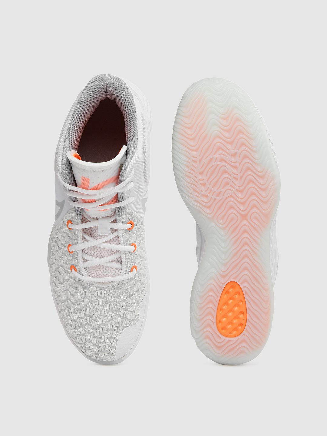 Buy Nike Unisex White Kevin Durant TREY 5 VIII EP Mid-Top