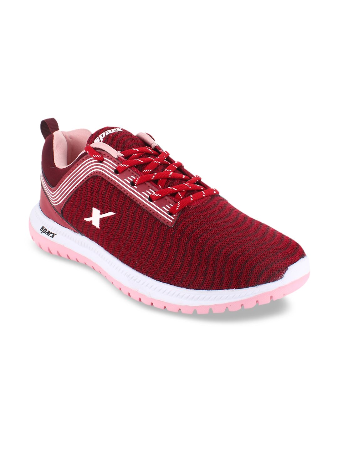 Sparx Women Maroon Running Shoes Price in India