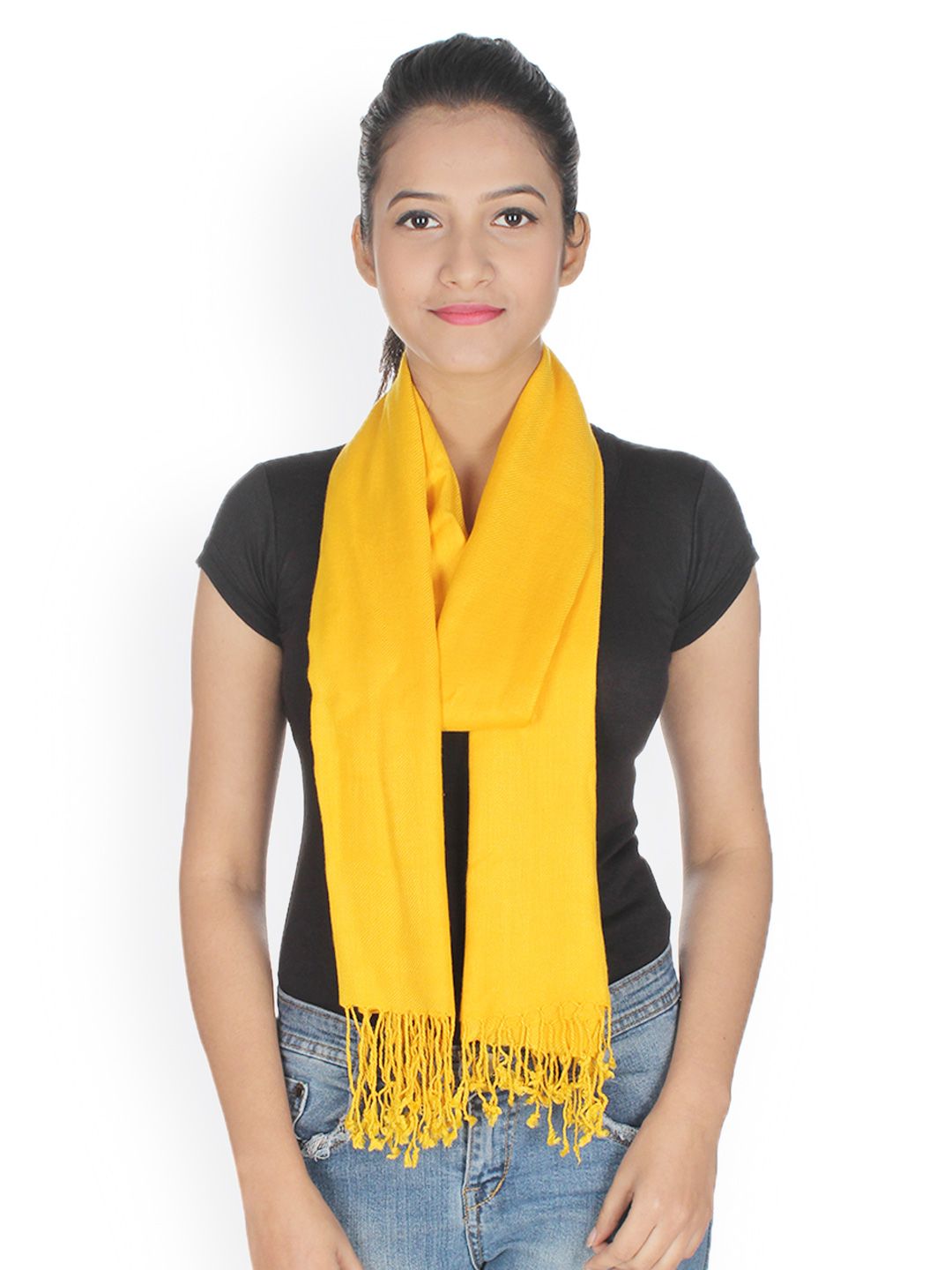Anekaant Yellow Stole Price in India