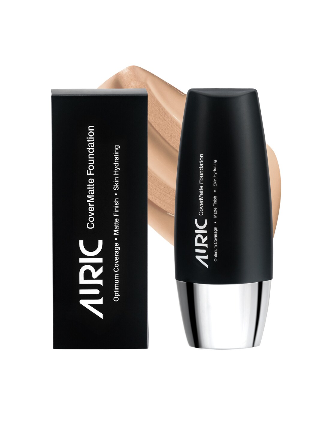 AURIC CoverMatte Foundation Cool Sand 30 ml Price in India