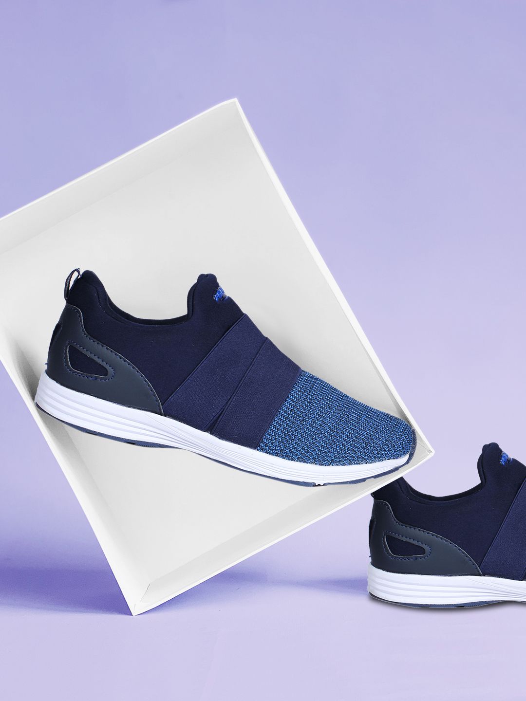 Liberty Women Blue Mesh Walking Shoes Price in India