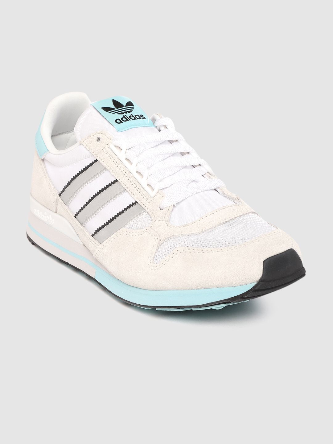 Buy ADIDAS Originals Men White Self Design ZX 500 Sneakers