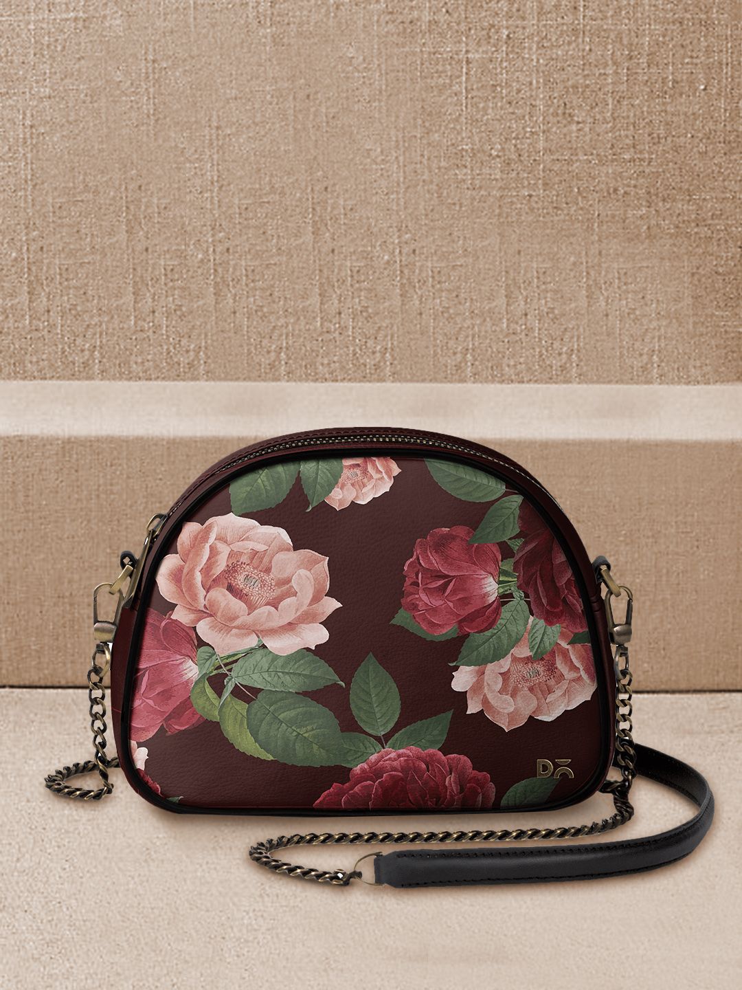 DailyObjects Women Multicoloured Printed Sling Bag Price in India