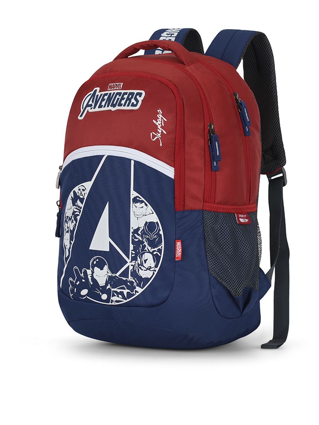 Buy Skybags Unisex Red & Navy Blue Graphic MARVEL 10  display picture 1