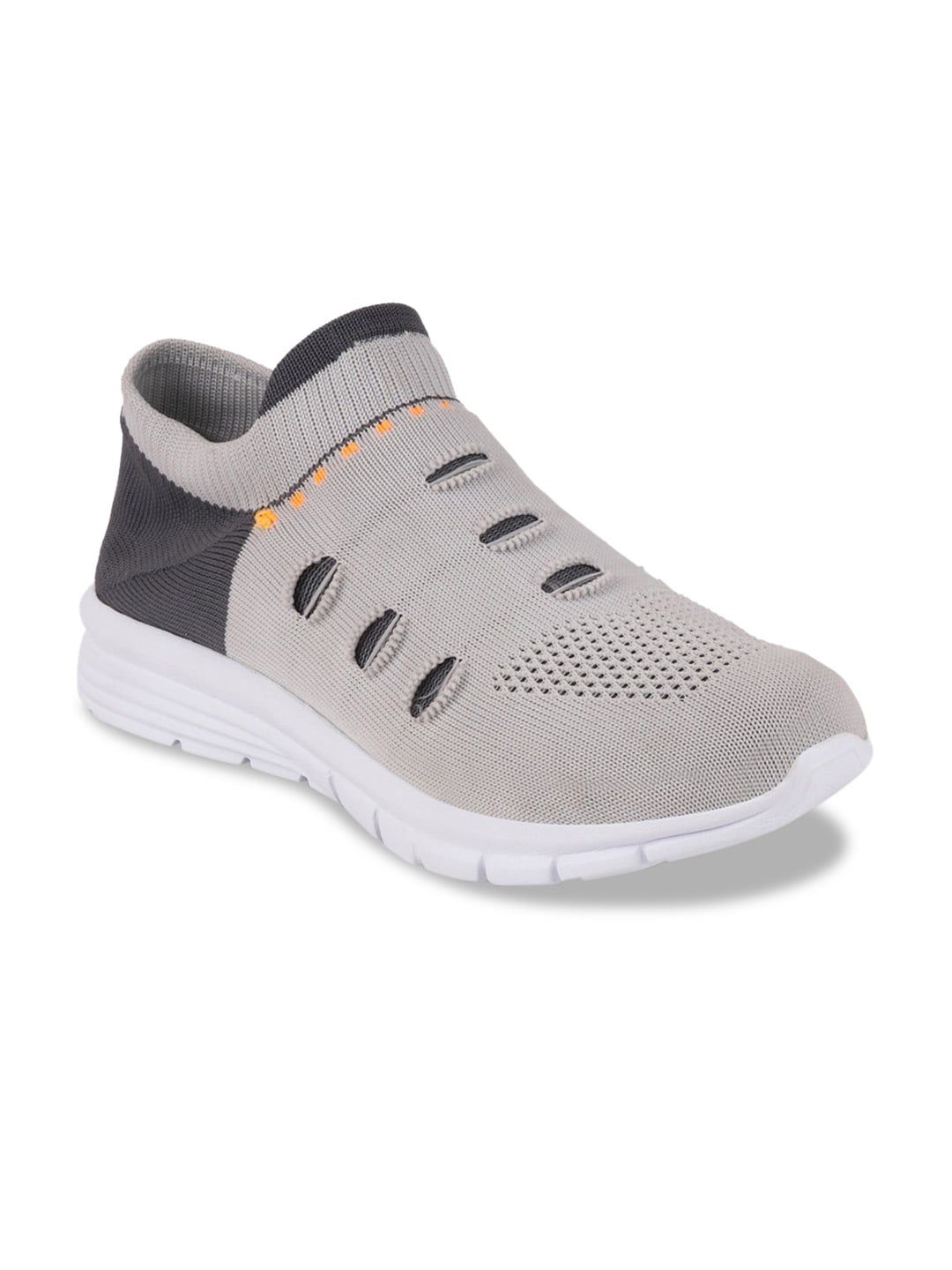 FAUSTO Women Grey Mesh Walking Shoes Price in India