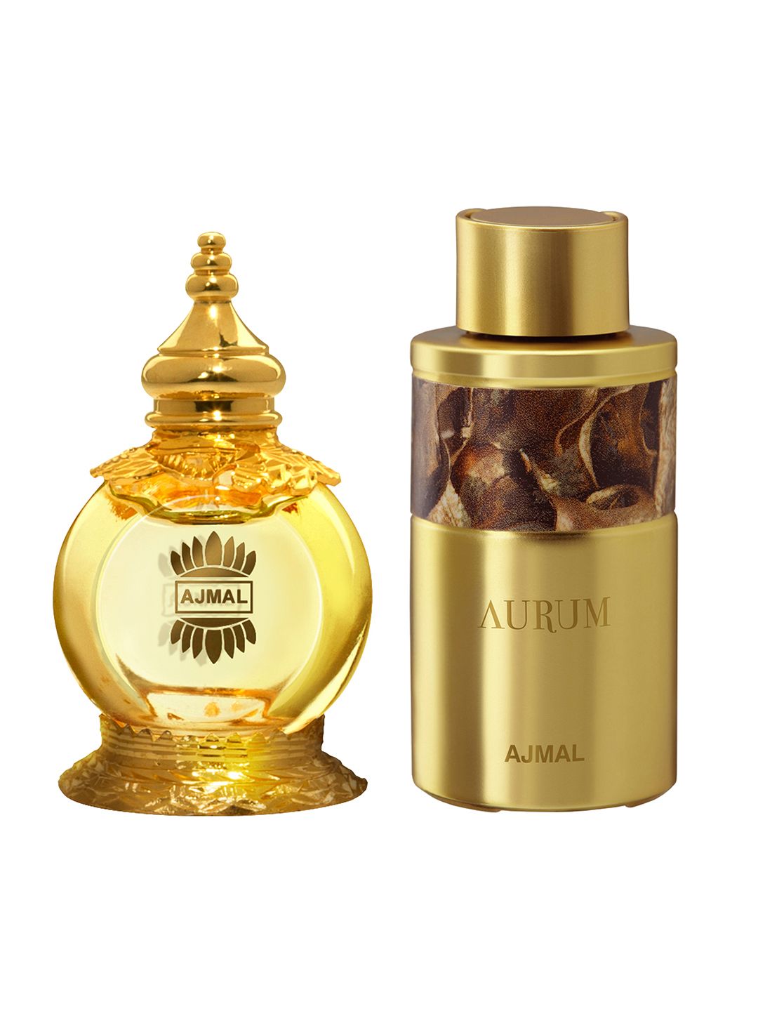 Ajmal Set Of Aurum Fruity Perfume & Mukhallat Al Wafa concentrated Oriental Perfume Price in India