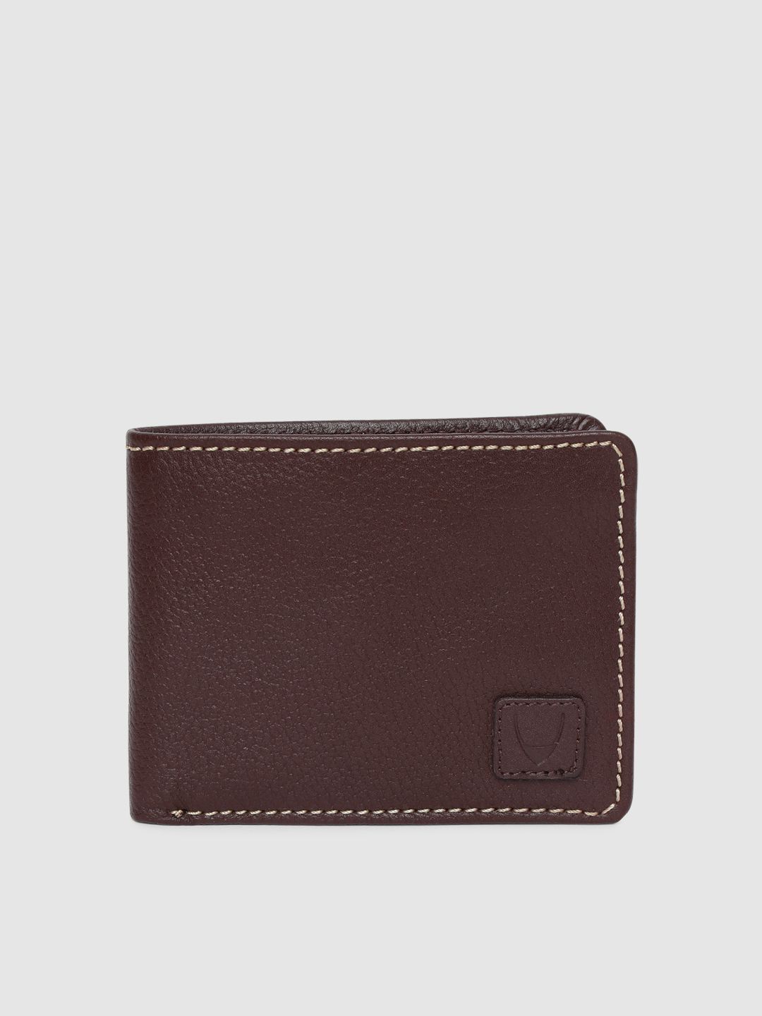 Hidesign Hidesign Men Brown Solid Two Fold Wallet