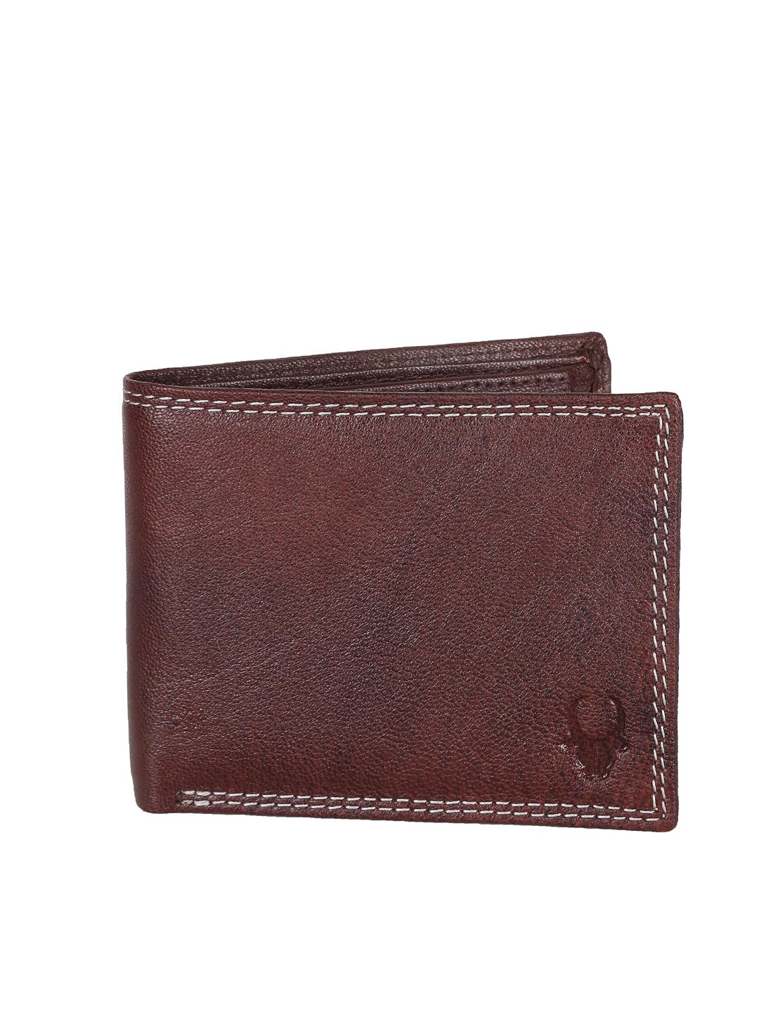 WildHorn Unisex Brown Genuine Leather Wallet Price in India