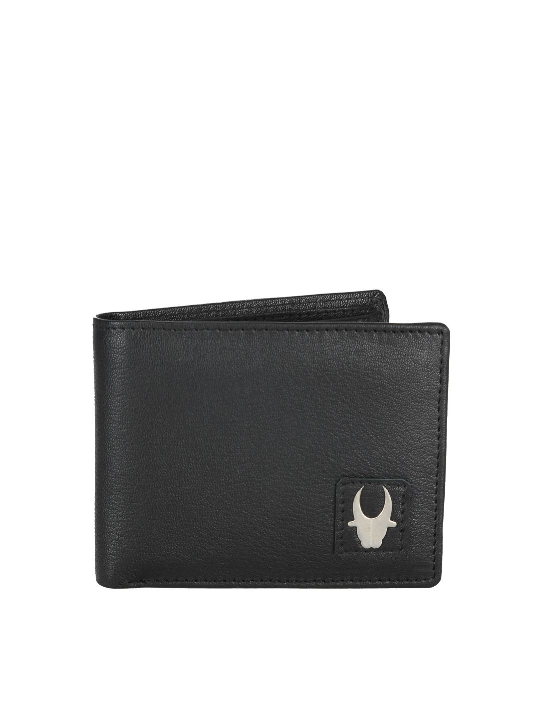 WildHorn Unisex Black Genuine Leather Wallet Price in India