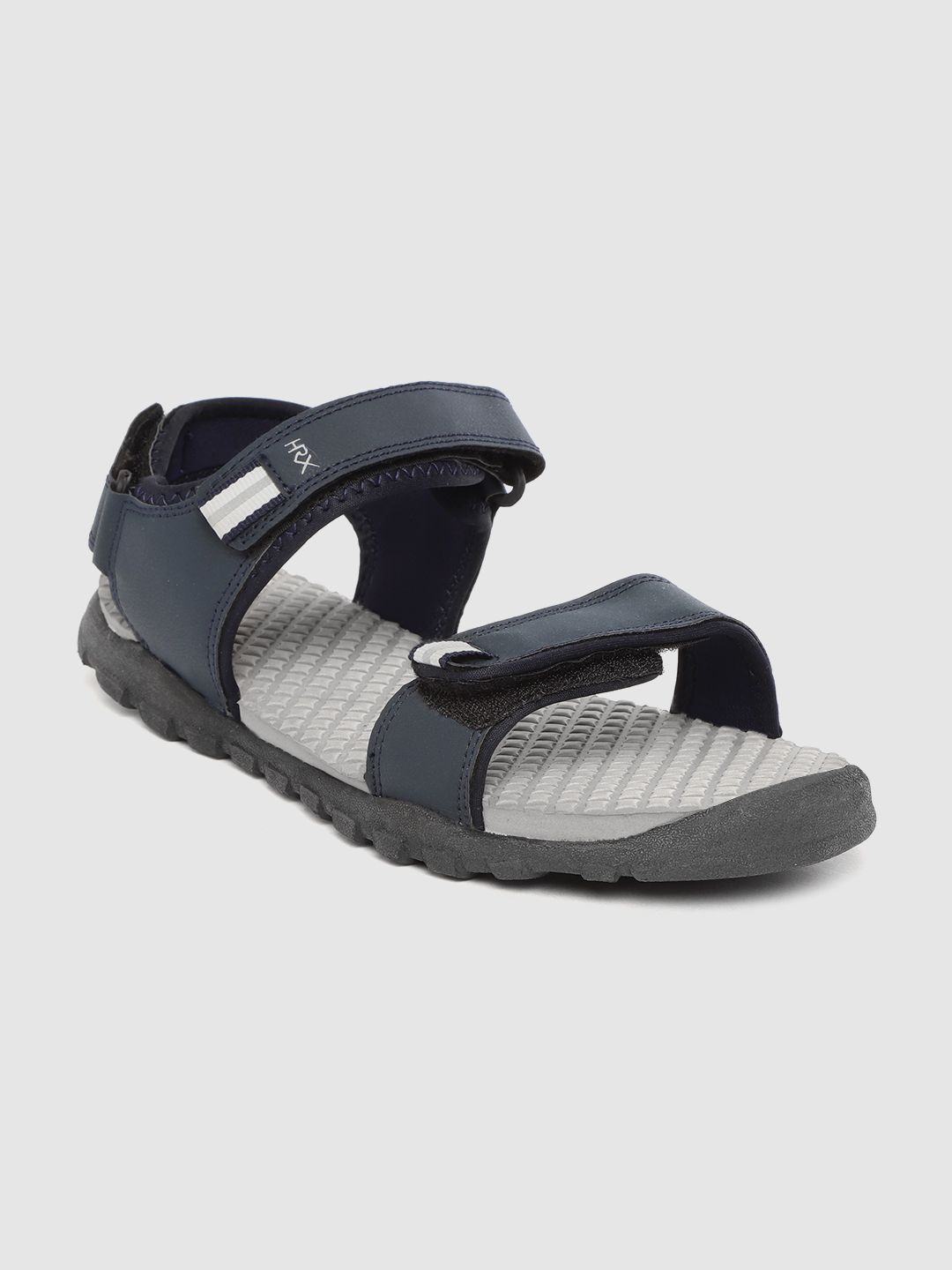 HRX by Hrithik Roshan Men Navy Blue Solid Comfort Sports Sandals