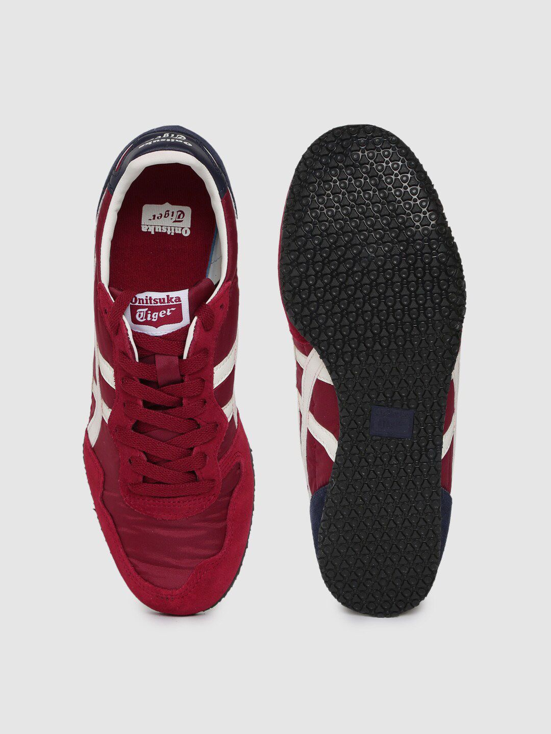 Buy Onitsuka Tiger Unisex Red Serrano Sneakers - Casual Shoes for