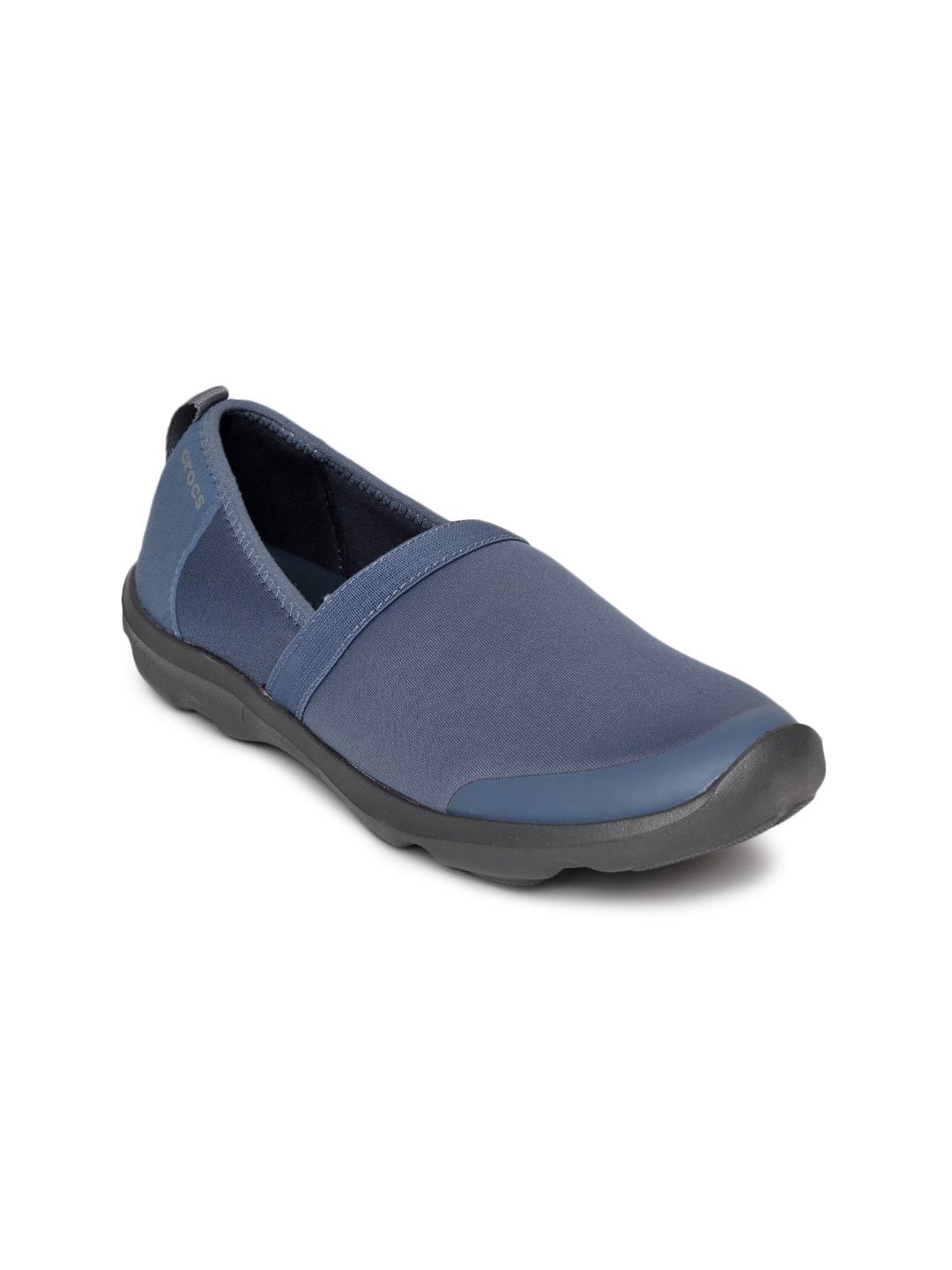 Crocs Duet Busy Day  Women Blue Slip-Ons Price in India