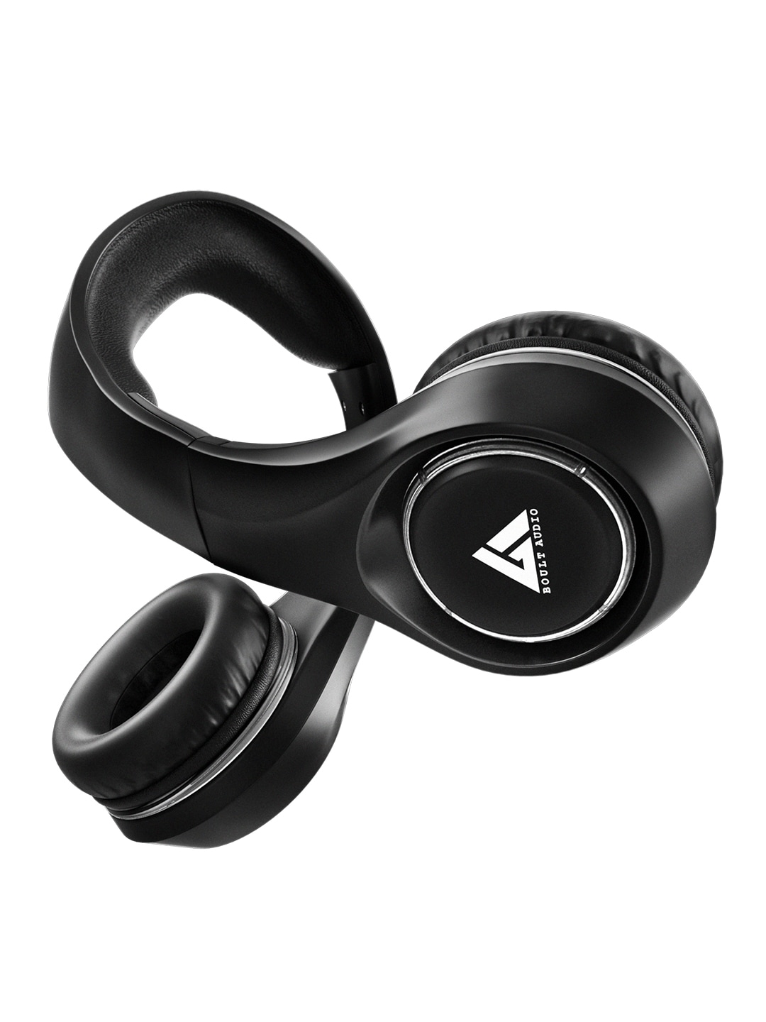 BOULT AUDIO ProBass FluidX Wireless Bluetooth Over The Ear Headphone with Mic - Black Price in India
