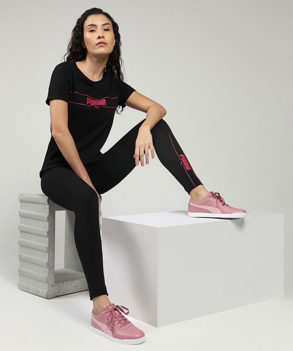 Puma Women Pink Carina Slim Sneakers Price in India