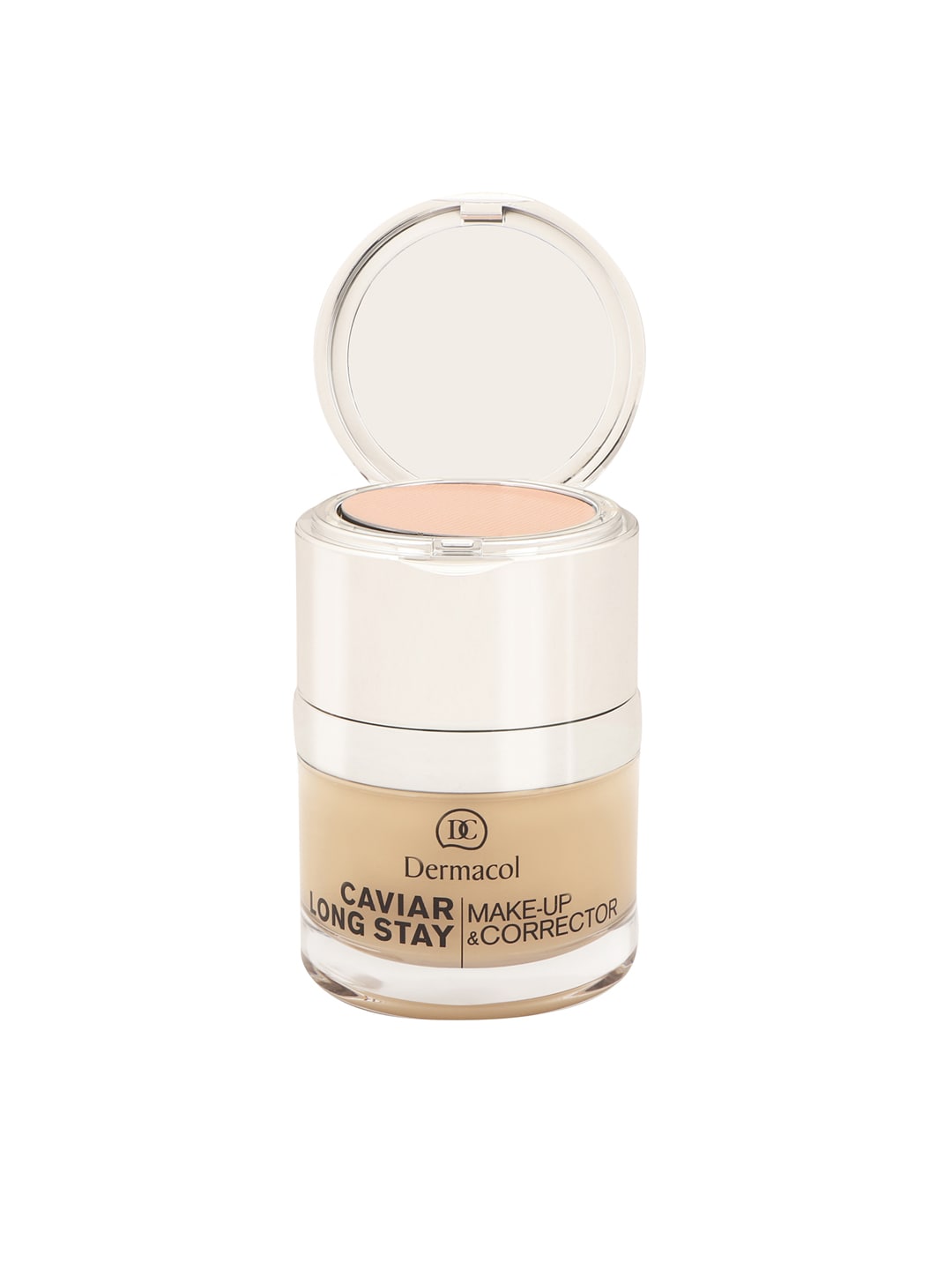 Dermacol 2-IN-1 Long Lasting Make-up & Corrector With Caviar Extract No.4 Tan Price in India