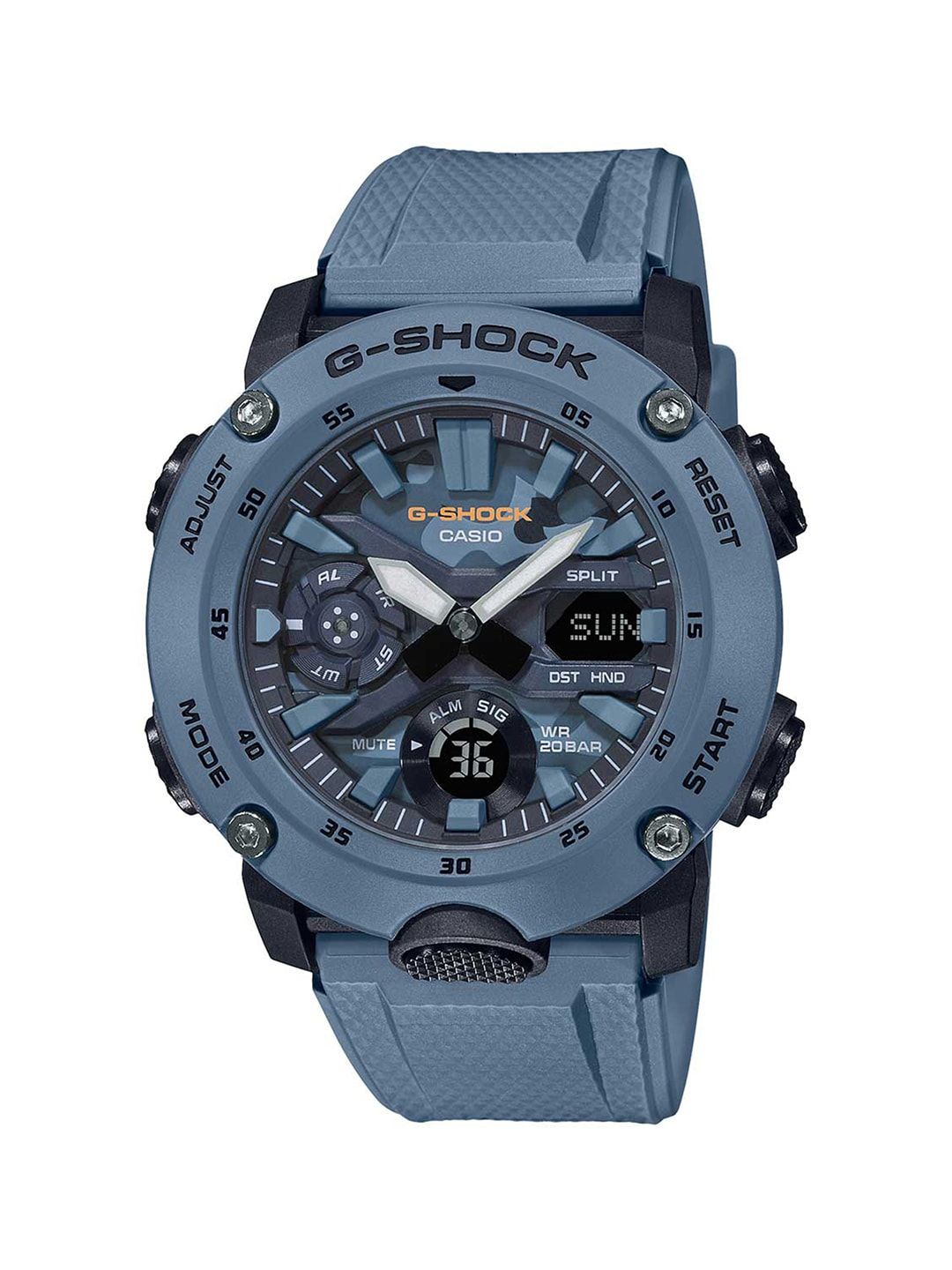 Buy CASIO G-Shock Men Black Dial Extra Large-Combination Watch GA