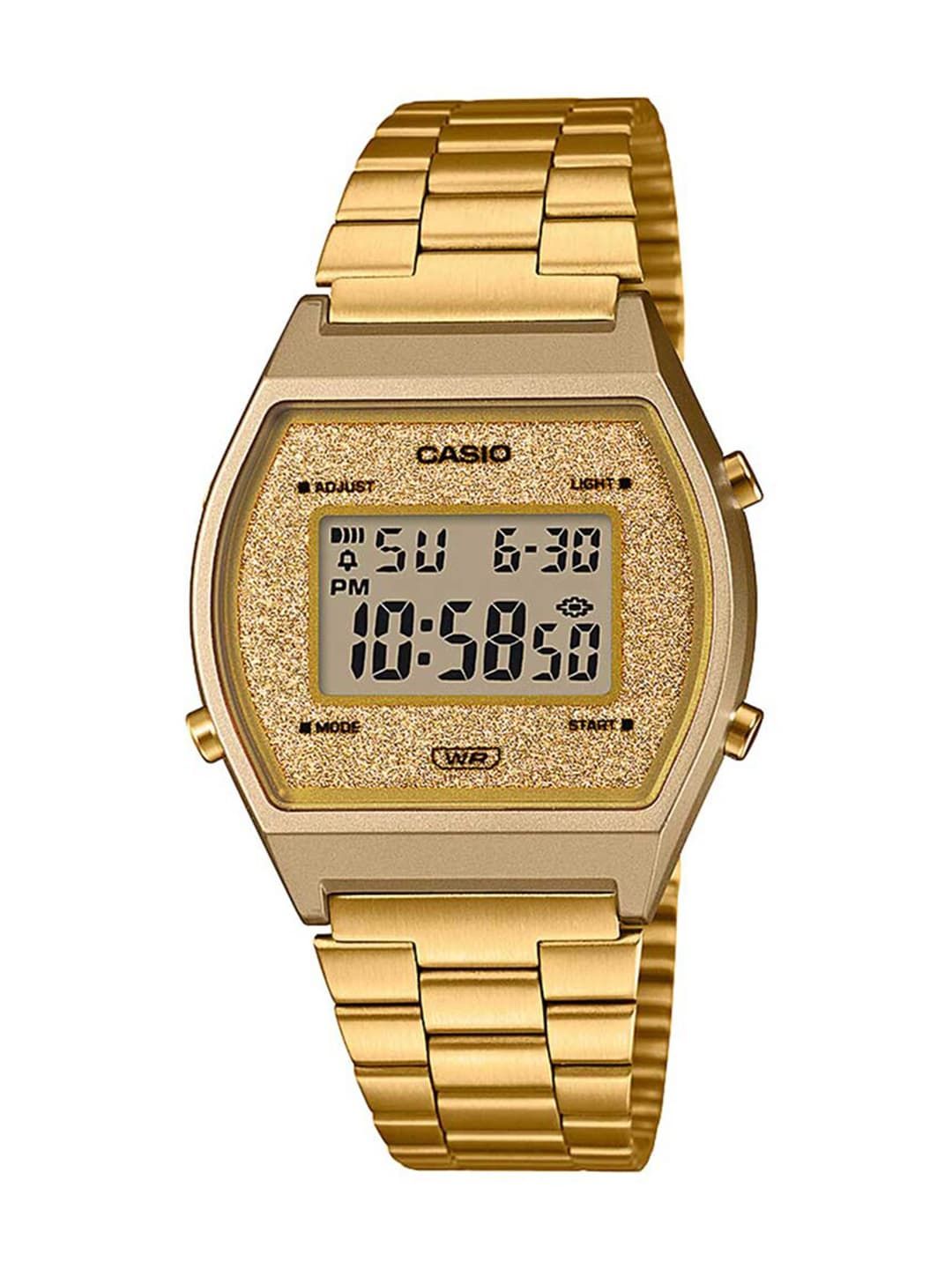 CASIO Unisex Gold-Toned Digital Watch D188 Price in India