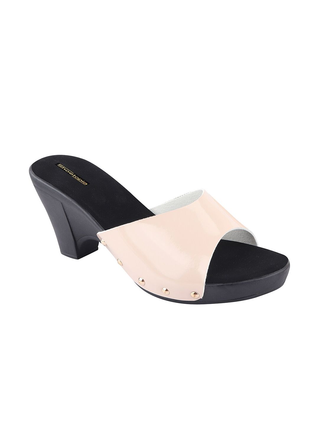 Shoetopia Women Pink Solid Block Heels Price in India