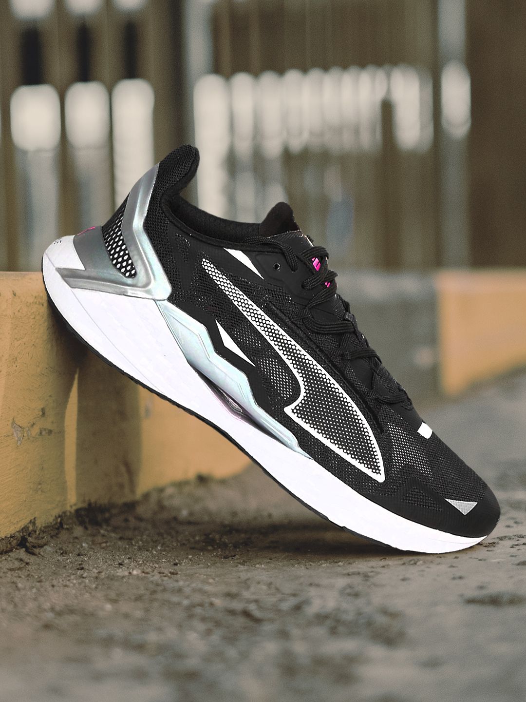 Puma Women Black UltraRide Running Shoes Price in India