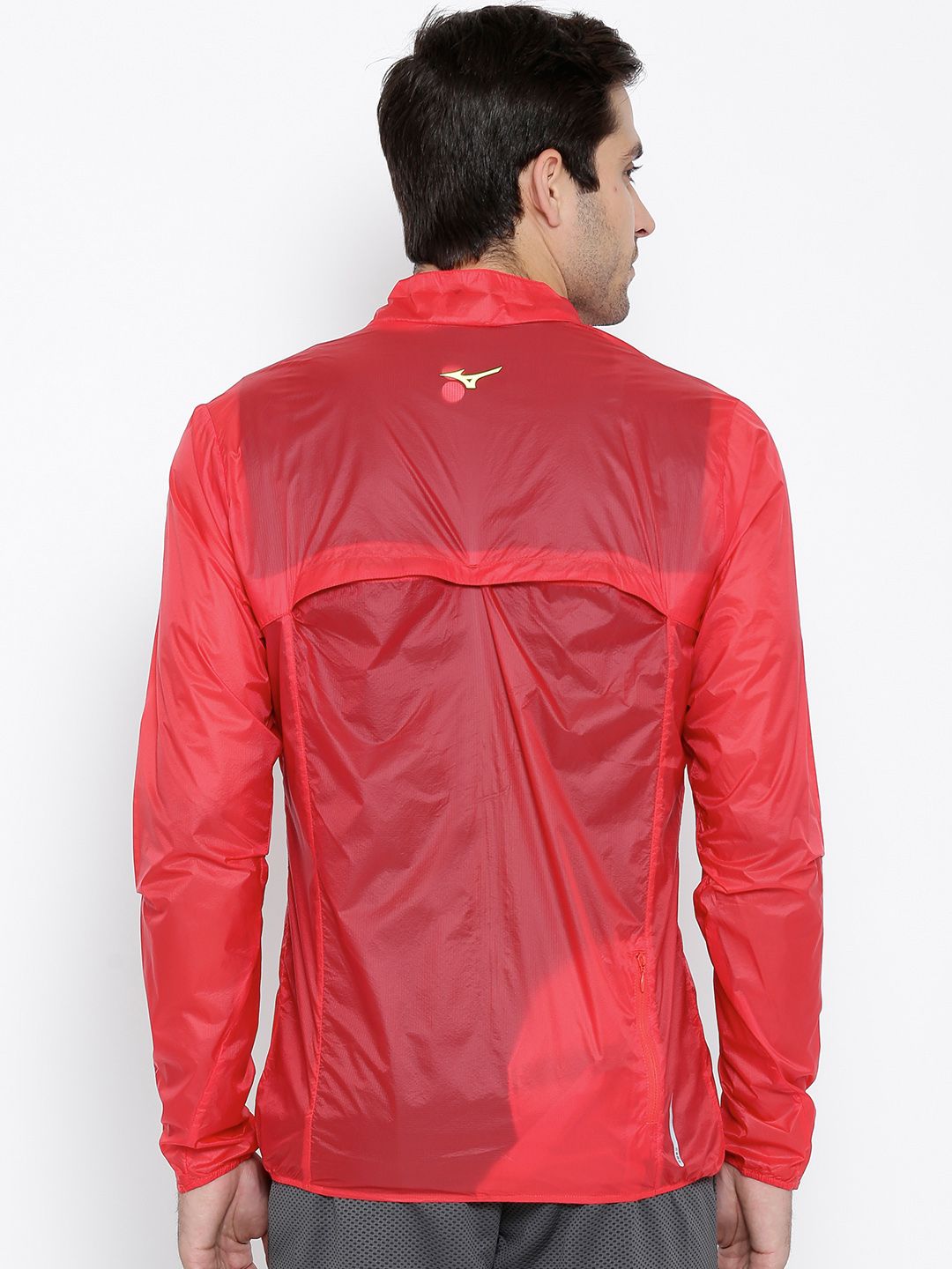 Buy Mizuno Red Lightweight 7D Windcheater Jacket - Jackets for Men