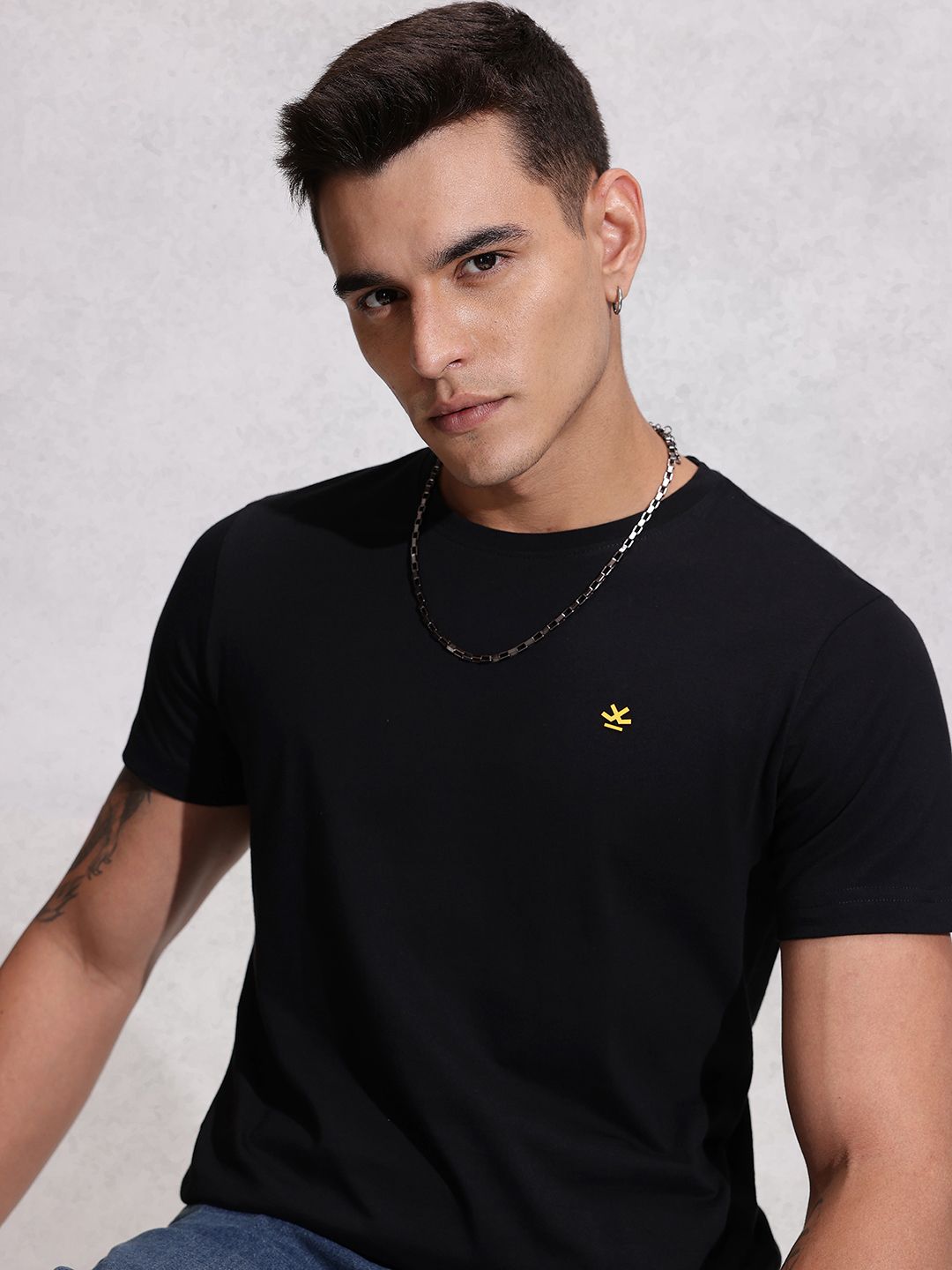 WROGN  Cotton Slim Fit T-shirt