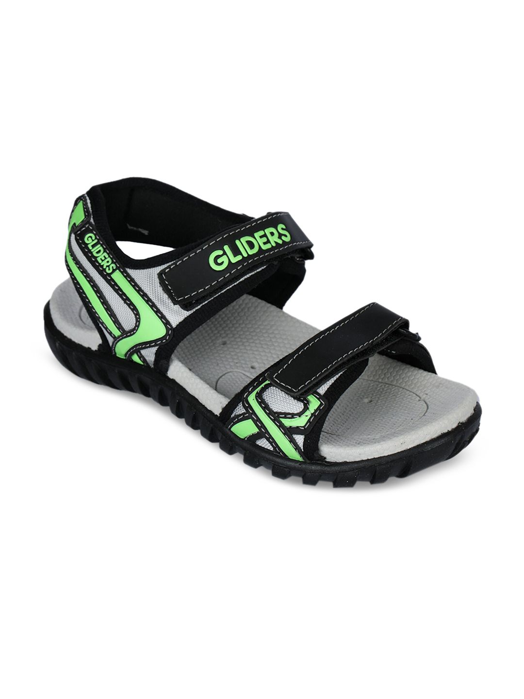 Liberty Men Green & Grey Comfort Sandals